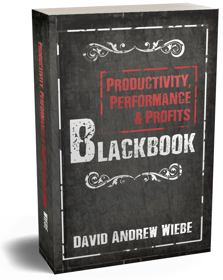 Productivity, Performance & Profits Blackbook